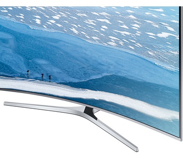 Samsung UE78KU6509U (buitenlands model) Zilver, Zwart
