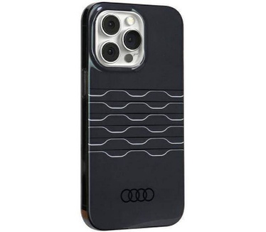Audi IML Grille Back Case - Apple iPhone 13 Pro Max (6.7") Zwart Zwart
