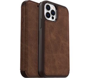 Otterbox Strada Leren Book Case Apple iPhone 12/12 Pro Bruin