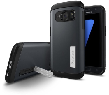 Spigen Slim Armor Samsung Galaxy S7 Case - Metal Slate