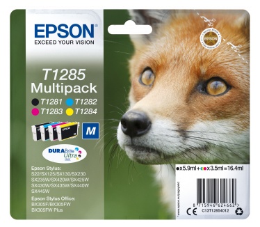 Epson T1285 Vos multipack cartridge