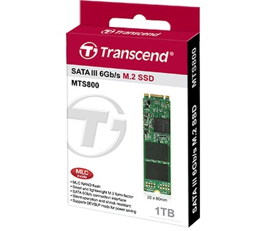 Transcend 1TB, SATA III 6Gb/s MTS800