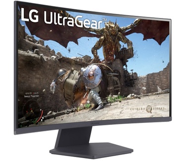 LG 27GS60QC-B Zwart