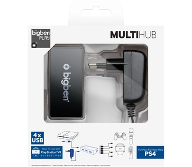 Bigben Interactive PS4 USB Hub voor Playstation VR, PS4, PS3 en meer!