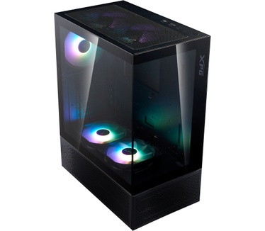 XPG Invader X Mini, met 5 fans en USB-C, Zwart