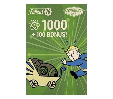 Microsoft Fallout 76: 1100 Atoms