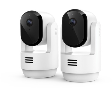Arlo Arlo Essential 3 2K Pan-Tilt-Zoom beveiligingscamera voor binnen, 2-cam
