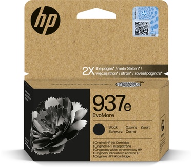 HP 937e EvoMore originele zwarte inktcartridge