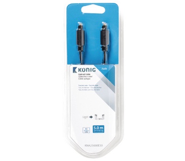 Konig Toslink Male/Toslink Male, 5 m