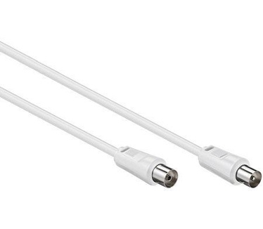 Allteq Coax kabel - 10 meter - Wit