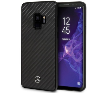 Mercedes-Benz Dynamic Carbon HardCase - Samsung Galaxy S9 - Zwart  Zwart