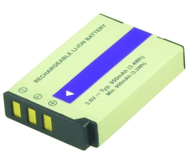 2-Power Digital Camera Battery 3.6V 850mAh