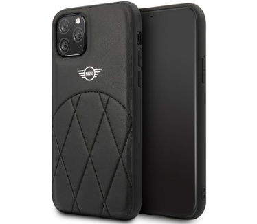 Mini Stitched Lines Hard Case Apple iPhone 11 Pro (5.8") - Zwart  Zwart