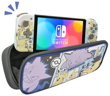 Hori Cargo Pouch Compact (Pikachu, Gengar & Mimikyu)