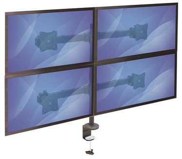 Startech.com Monitorarm voor 4 schermen verstelbaar stevig stalen frame