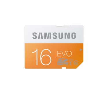 Samsung 16GB, SDHC EVO