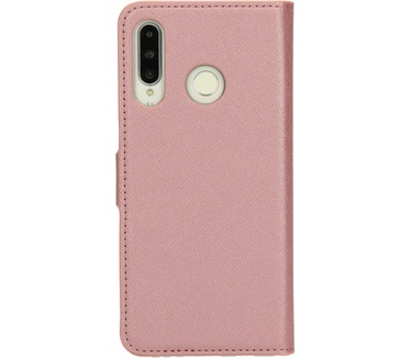 Mobiparts Saffiano Wallet Case Huawei P30 Lite Pink