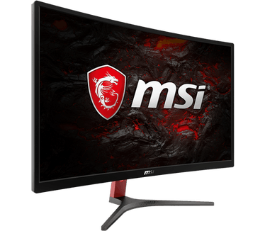 MSI Optix G24C Rood, Zwart