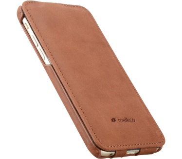 Melkco Flip Case iPhone 6 Bruin