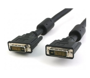 Techly Dual Link DVI digital (DVI-D) with ferrite 20 m ICOC DVI-8120F Zwart
