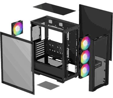 DeepCool CC560 Mesh v2