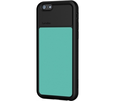 Lumdoo Apple iPhone 6 Plus Duo Cover Black/Pastel Blue