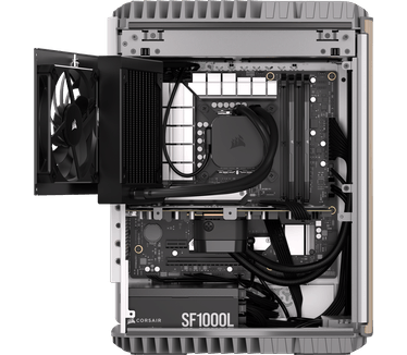 Corsair One i500 (64GB ram, GF RTX 4090) Wood Bright
