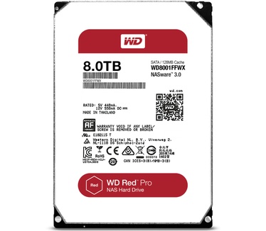 WD Red Pro WD8001FFWX, 8TB