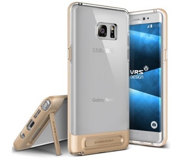 VRS Design Crystal Bumper Samsung Galaxy Note 7 Case - Shine Gold