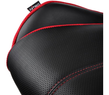 Nitro Concepts E200 Race Gaming Chair Zwart/Rood