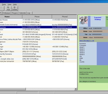 BitPim screenshot