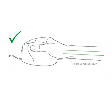 BakkerElkhuizen Goldtouch Ergonomic Mouse - Ergonomische muis