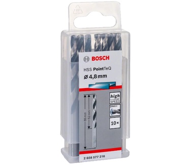 Bosch HSS Spiraalboor PointTeQ