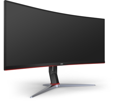 AOC CU34G2/BK Rood, Zwart