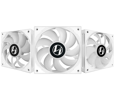 Lian Li ST120 RGB PWM High Static Pressure Fan, 120mm Wit, 120mm