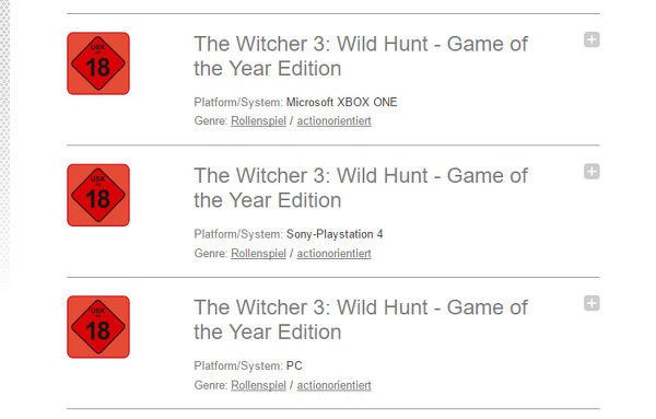 Witcher 3 GOTY