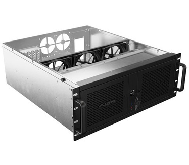Lanberg - rack-mountable - 4U - ATX - Case - Server (Rack) - Zwart