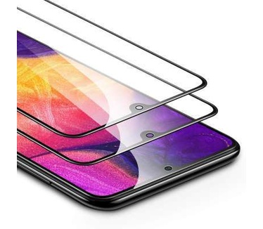 esr Full Cover Tempered Glass Samsung Galaxy A50 2 Pack - Zwart