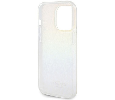 Guess Faceted Mirror Back Case - iPhone 14 Pro Max (6.7") Rainbow Multi-color