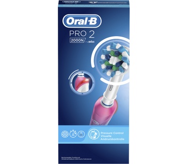Oral-B Pro 2 2000 CrossAction Pink Elektrische Tandenborstel