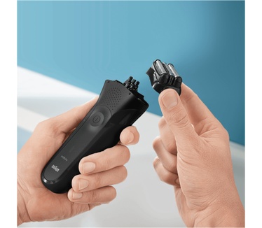 Braun Series 3 301s Oplaadbaar Elektrisch Scheerapparaat, Zwart