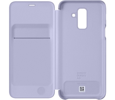 Samsung Galaxy A6+ Wallet Cover (Galaxy A6+) Paars