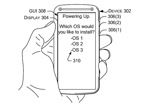 Microsoft Multi-OS-patent