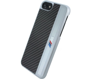 BMW Carbon Aluminium Hard Case voor Apple iPhone 7 (4,7") - Zwart