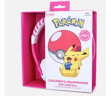 OTL Technologies Pokémon Pokéball Pink Kids