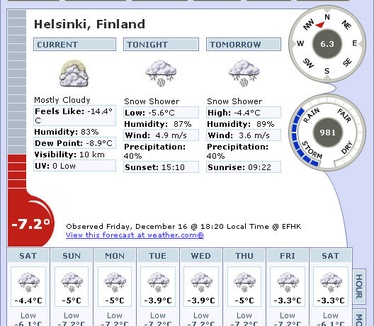 Weather Watcher 6.5.5 screenshot
