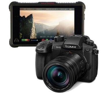 Panasonic Lumix G DC-GH5 + 12-60mm f/2.8-4.0 + Atomos Ninja Inferno Zwart