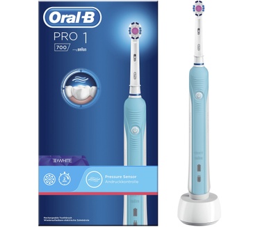 Oral-B Pro 700 3DWhite Elektrische Tandenborstel Powered By Braun