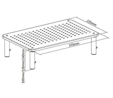 Techly Monitor / Laptop Desk Stand