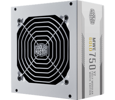 Cooler Master MWE Gold 750 V2 ATX 3.1, White Edition